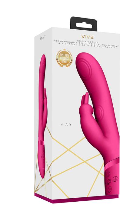 Produktbild Shots May - Dual Pulse-Wave & Vibrating C-spot & G-Spot Rabbit