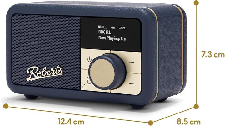 Roberts Revival Petite 2 DAB+ Radio (DAB+, FM, Bluetooth)