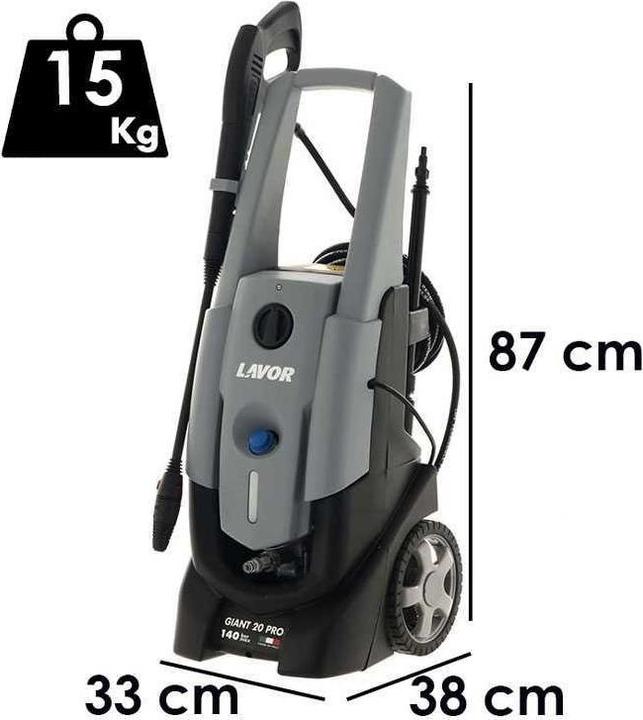 Image du produit Lavor GIANT 20 PRO Nettoyeur haute pression à eau froide (Fonctionnement sur secteur)
