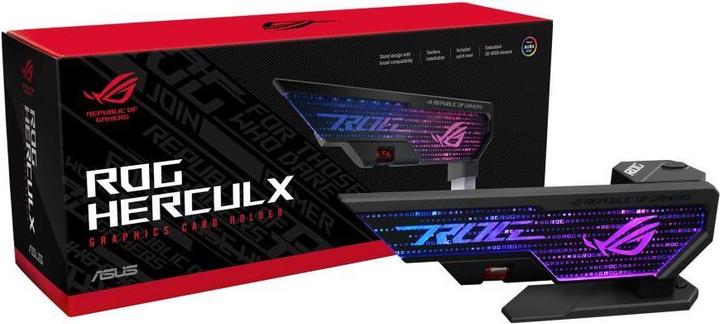 Actual product image ASUS ROG Herculx graphics card holder