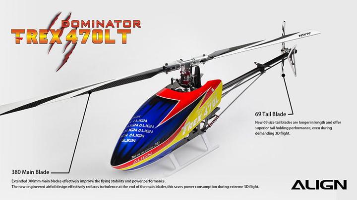 Image du produit Align T-REX 470LT Dominator Combo