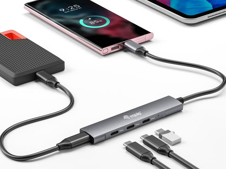 Image du produit equip Hub USB (USB-C, 4 ports)