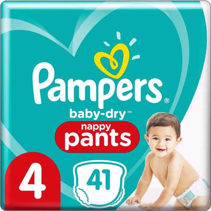Produktbild Pampers Baby Dry Pants (Gr. 4, Tragepack, 41 Stk.)
