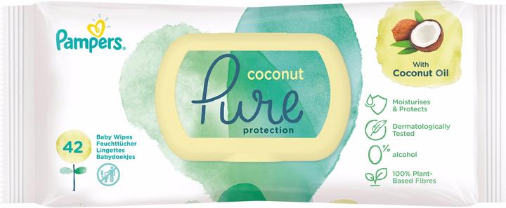 Produktbild Pampers Coconut Pure (1 x 42 Stk.)