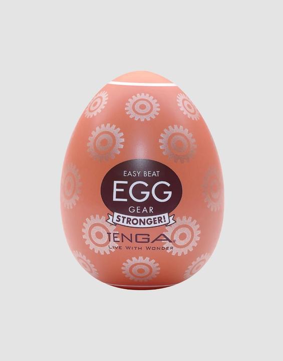Actual product image Tenga EGG Gear Hard Boiled