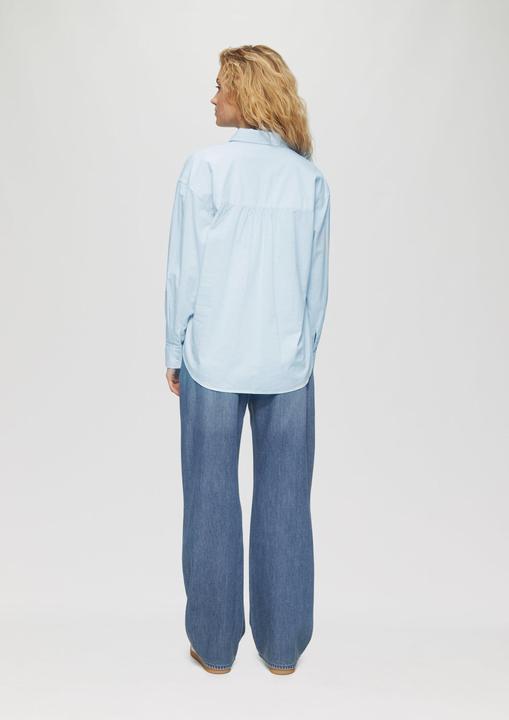 Actual product image S.Oliver Bluse Leichte Hemdbluse im Relaxed Fit mit Turn-up (44)