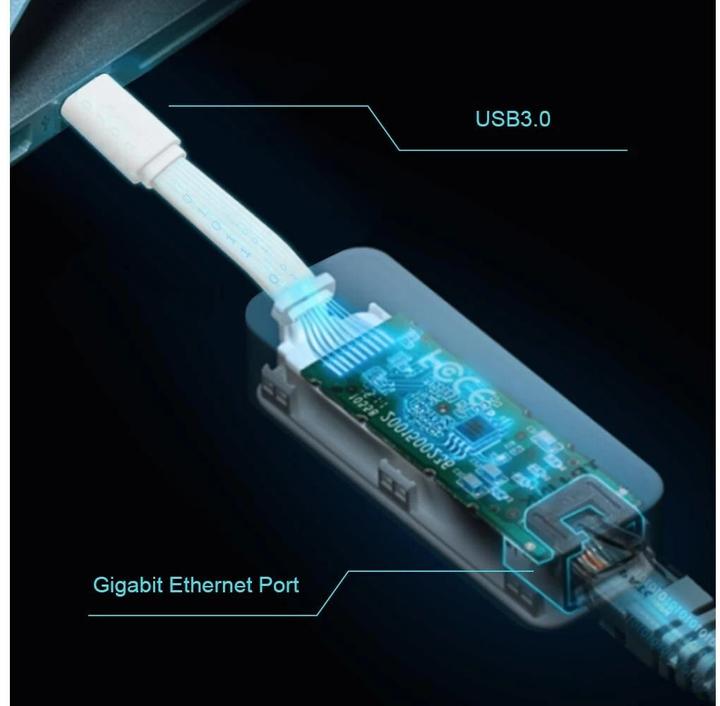 Produktbild TP-Link UE300C (USB, RJ45 (1x))