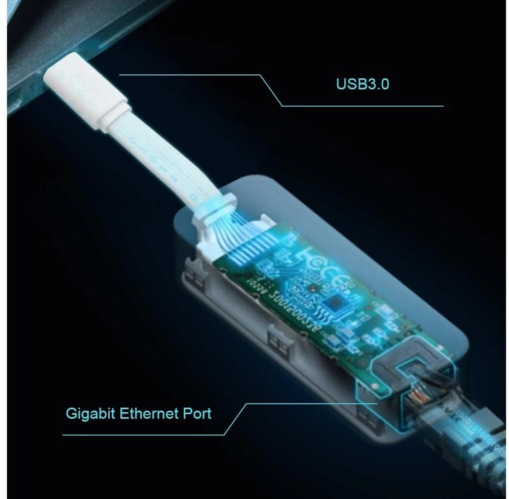 Immagine prodotto TP-Link UE300C (USB, RJ45 (1x))