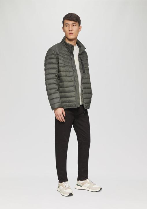Produktbild S.Oliver Outdoor-Jacke Steppjacke mit sportiven Kontrastdetails (XL)