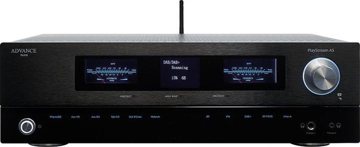 advance acoustic PlayStream A5 *black* streaming amplifier & all-in-one system (DAB+, FM)
