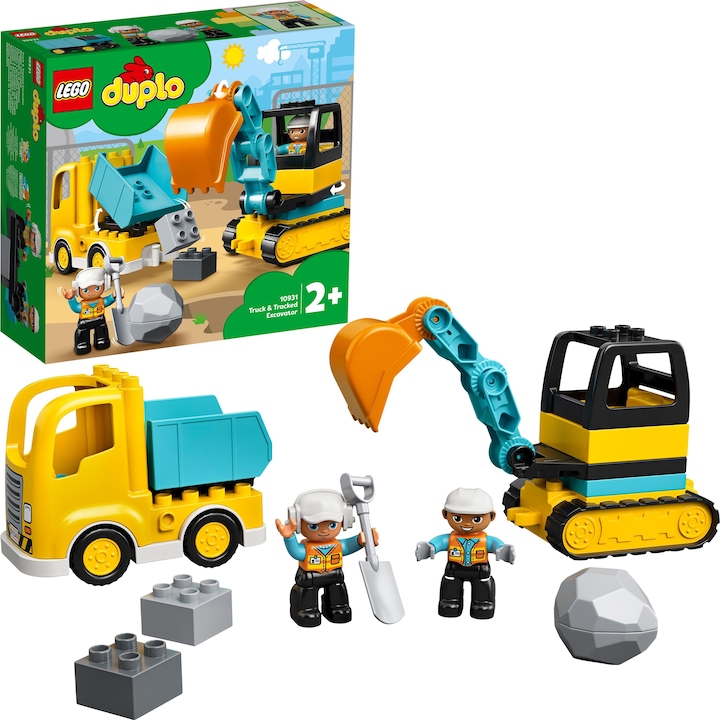 Produktbild LEGO DUPLO Bagger und Laster (10931)