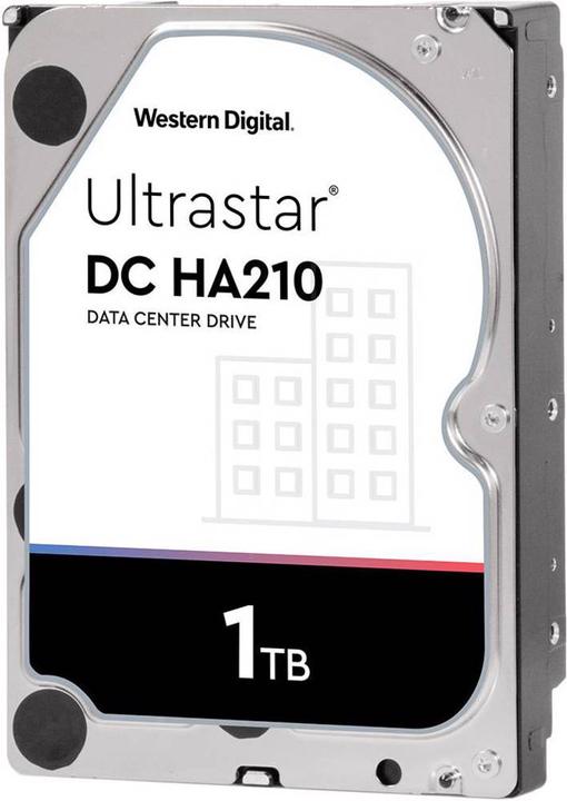 WD Disco rigido interno 8,9 cm (3,5 pollici) Ultrastar HA210 1 TB SATA III Bulk (1 TB, 3.5")