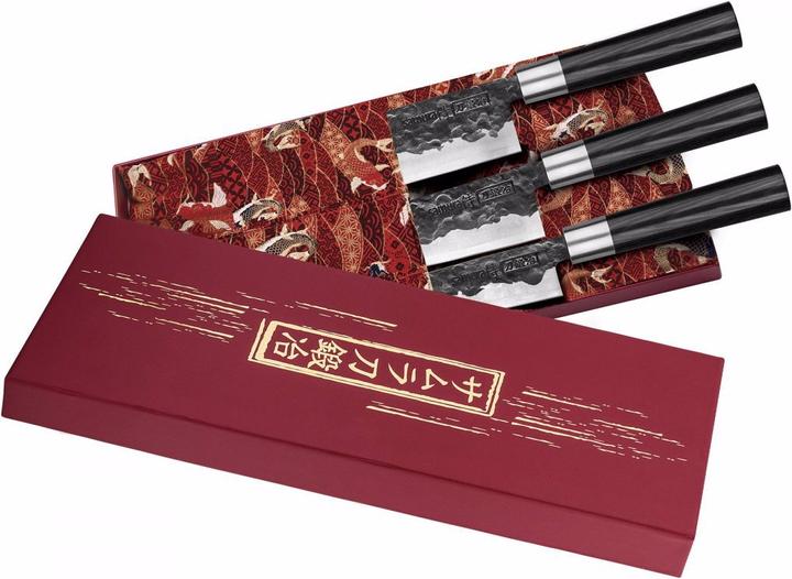 Actual product image Samura Blacksmith set of 3 knives (18.20 cm)