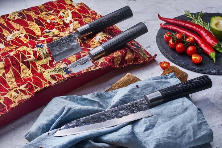 Actual product image Samura Blacksmith set of 3 knives (18.20 cm)