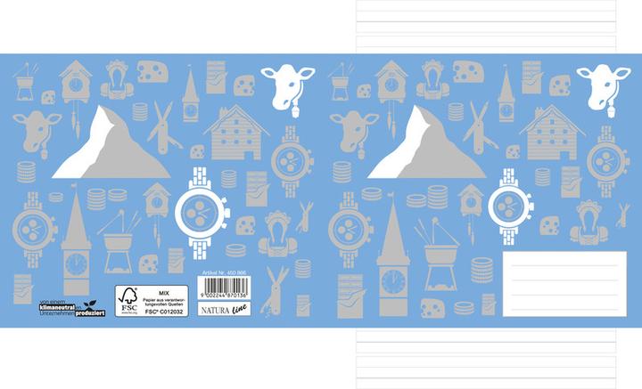 Actual product image Naturaline Exercise book FSC Switzerland (B5, Lined)
