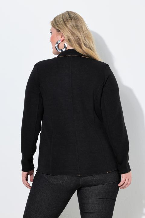 Produktbild Miamoda Strickblazer, Regular Fit, elastischer Strick, Reverskragen (44)