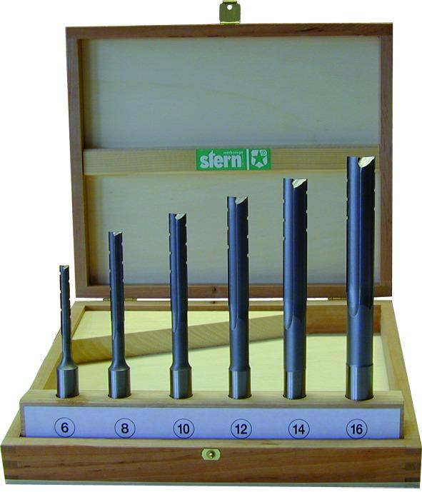 Produktbild Stern Langlochbohrersatz (10 mm, 12 mm, 14 mm, 16 mm, 6 mm, 8 mm)