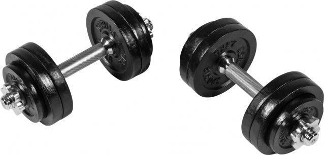 Gorilla Sports Kurzhantelset (4 x 1.25 kg, 8 x 2.5 kg)