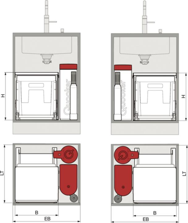 Image du produit Peka Metall Oeko Complet Aqua Q (40 l)
