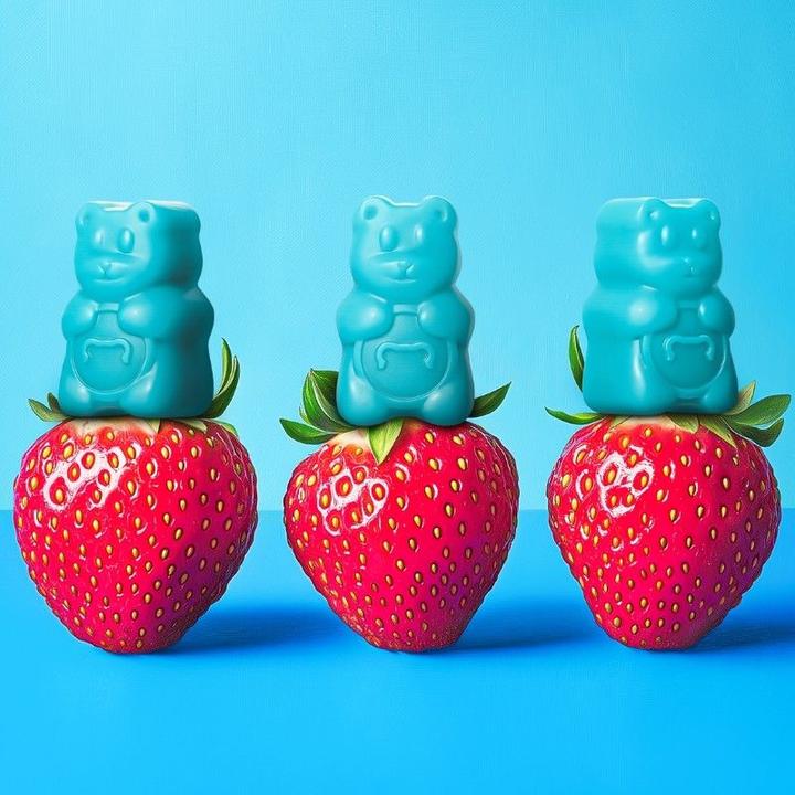 Actual product image Sugarbearhair Duo (64 Piece, Gummies, 300 g)