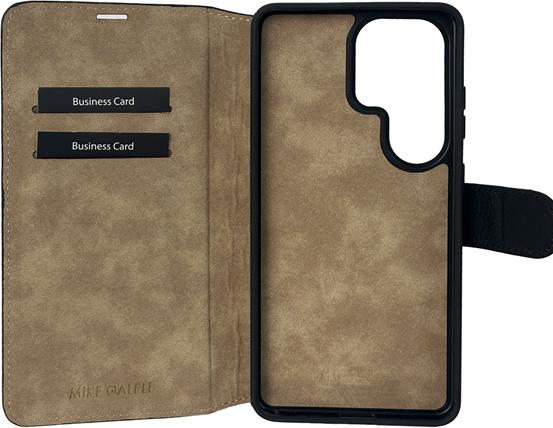Produktbild Mike Galeli Book-Cover Echtleder Marc black (Samsung Galaxy S26 Ultra)