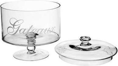 Actual product image Secret de Gourmet DISH WITH FOOT AND LID 115632 20CM (1.80 l)