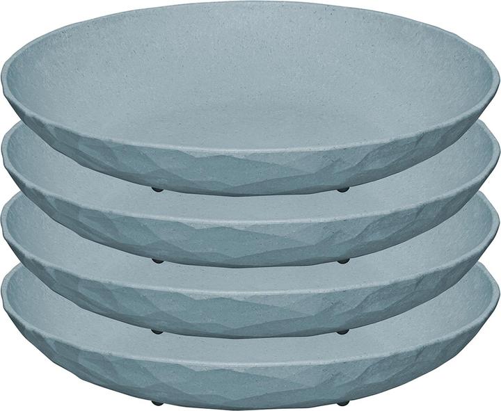 Produktbild Koziol Suppen- & Pastateller Club 4 Stück, Blau (4 x, 22 cm)