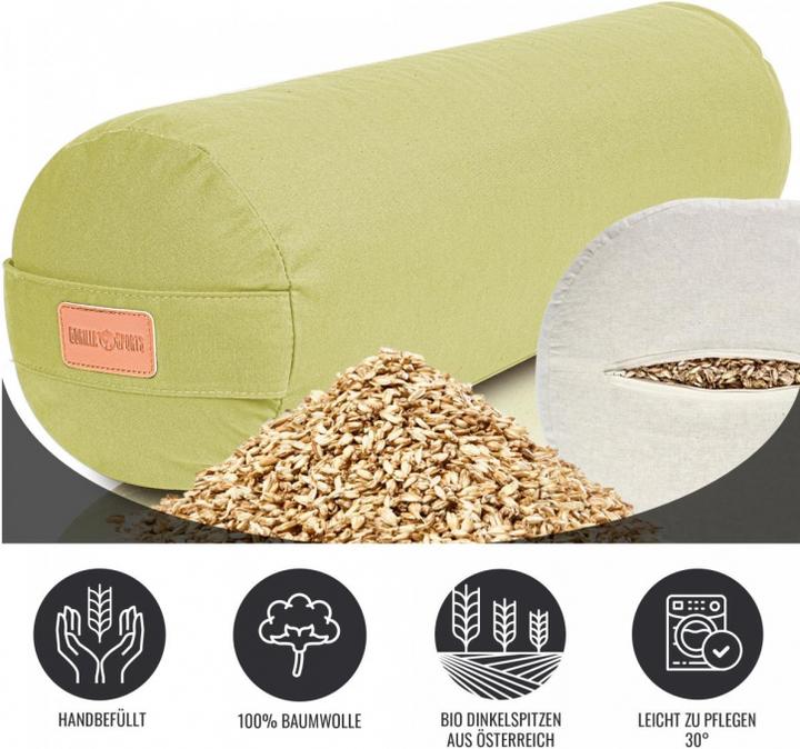 Actual product image Gorilla Sports Yoga Bolster