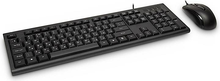 Image du produit Intertech KM-3149R Clavier USB QWERTY russe, US anglais (ING. Int., Filaire)