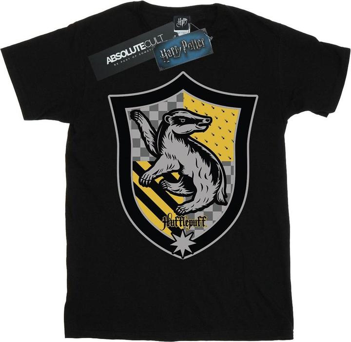 Immagine prodotto Hufflepuff Crest Flat Maglietta Ampia Donna (XL)