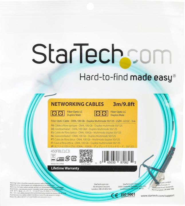 Produktbild StarTech Fiber Cable 3m Om4 (3 m)