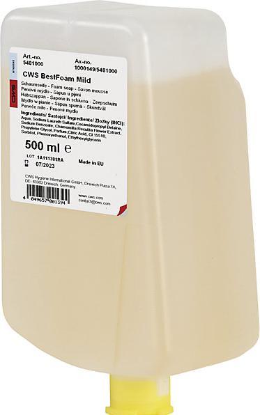 Produktbild CWS Seifenkonzentrat, für Spender, VE 12 Flaschen à 0,5 l (Handseife Nachfüllpackung, 500 ml)
