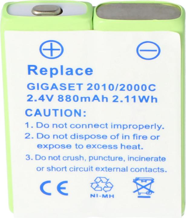 Actual product image AccuCell Akku Siemens GIGASET 3010 POCKET, DETEWE OPEN PHONE 21