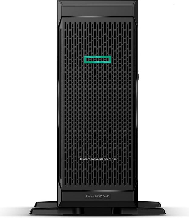 HPE ProLiant ML350 Gen10, 2.4 GHz, 4210R, 16 GB, DDR4-SDRAM, 800 W, Tower (4U) (Intel Xeon Silver 4210R, 16 GB)