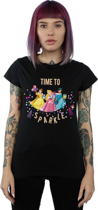 Immagine prodotto Disney Princess Time To Sparkle Maglietta Donna (L)