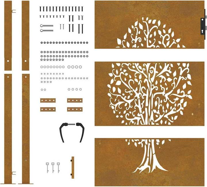 Immagine prodotto vidaXL Gartentor