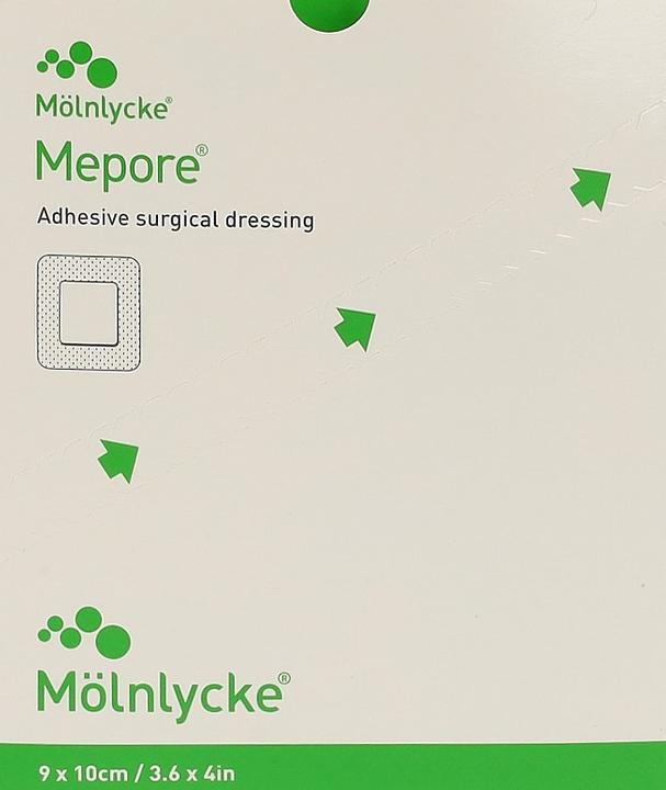 Produktbild Mepore Wundverband 10x9cm Wundkissen 6x5cm (50 x)