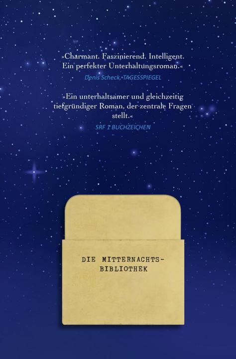 Actual product image Die Mitternachtsbibliothek (German, Matt Haig, Sabine Hübner, 2023)