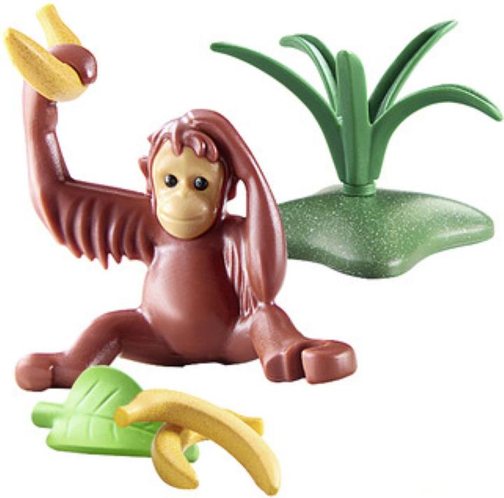 Image du produit Playmobil 71074 Wiltopia - Bébé Orang-outan (71074, Playmobil Wiltopia)