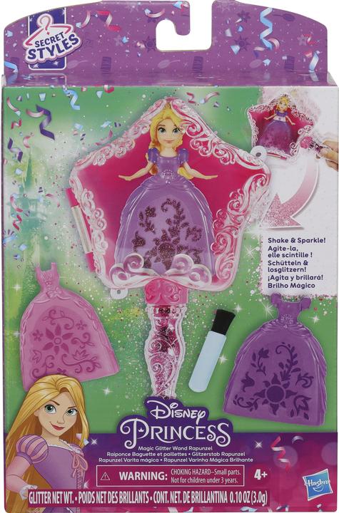 Image du produit Disney Princess Styling Surprise bâton scintillant Raiponce, Jouets pour enfants à partir de 4 ans
