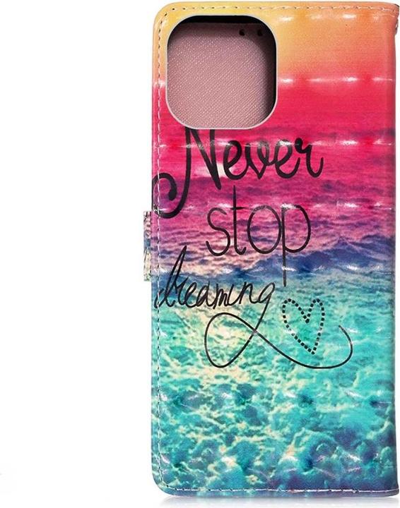 Produktbild Ueli Express iPhone 13 Buch Etui Tasche mit Kartenfach Dreaming (Apple iPhone 13)