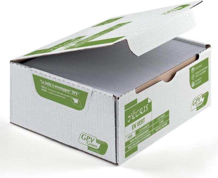 Produktbild GPV Briefumschl„ge "ERAPure" DL 110 x 220 mm, weiá (110 x 220 mm, 500x)
