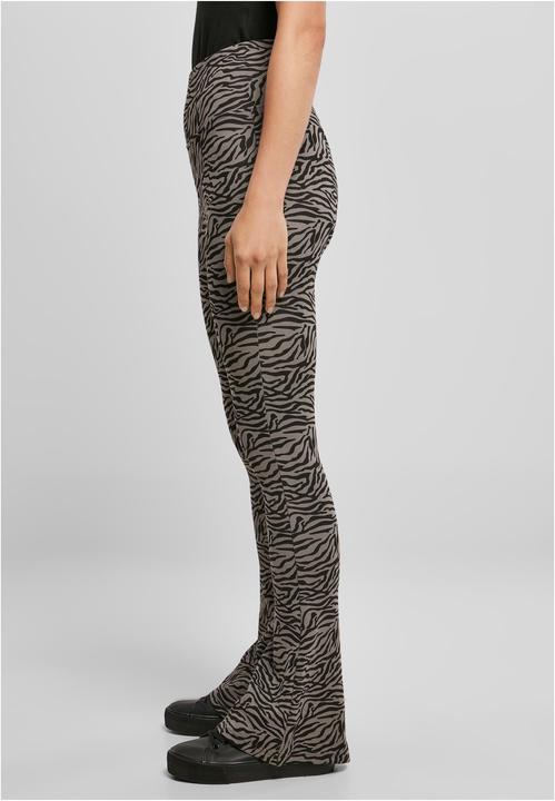 Produktbild Urban Classics Ladies High Waist Zebra Boot Cut Leggings - 14105 (4XL)