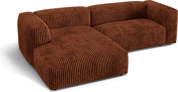 Image du produit Micadoni Canapé D'Angle Gauche Modulaire, "Martina", 2 Places, 283x176x75 Fabriqué en Europe (Canapé modulaire, Canapé d'angle)
