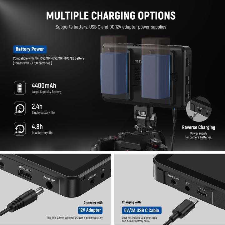 Produktbild Neewer F700 Camera Field Monitor (7", Full HD)