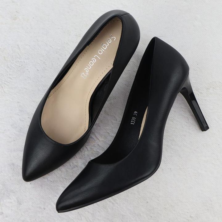 Produktbild Leone Black high heel pumps Sergio 1339 (38)
