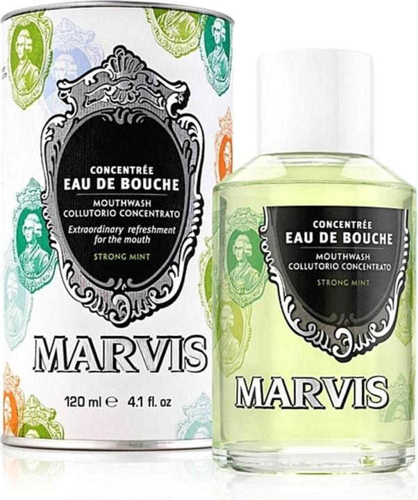 Actual product image Marvis Strong Mint (120 ml, Mouthwash)
