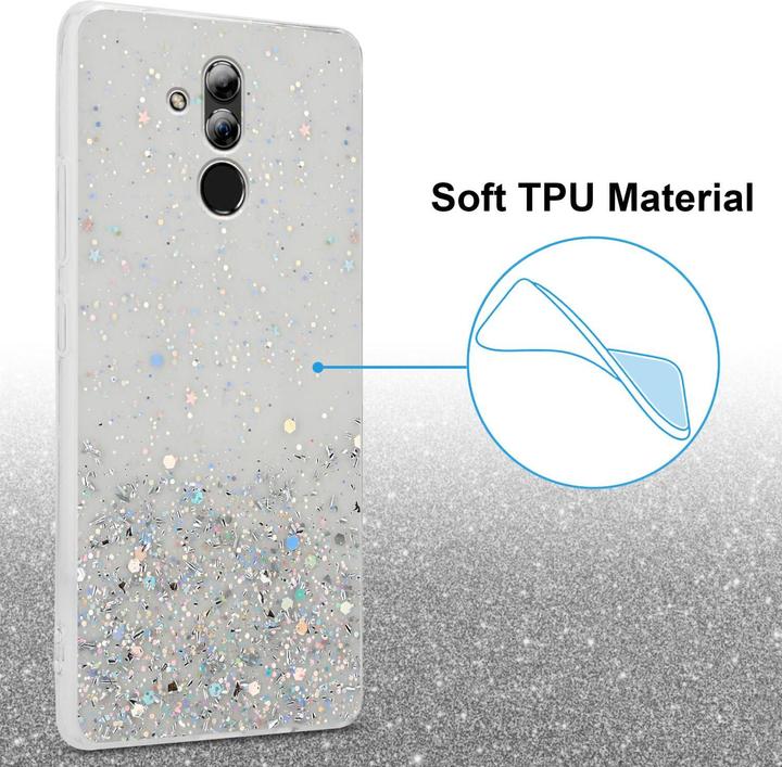 Produktbild Cadorabo TPU Hülle mit Glitzer für Huawei MATE 20 LITE (Huawei Mate 20 Lite)