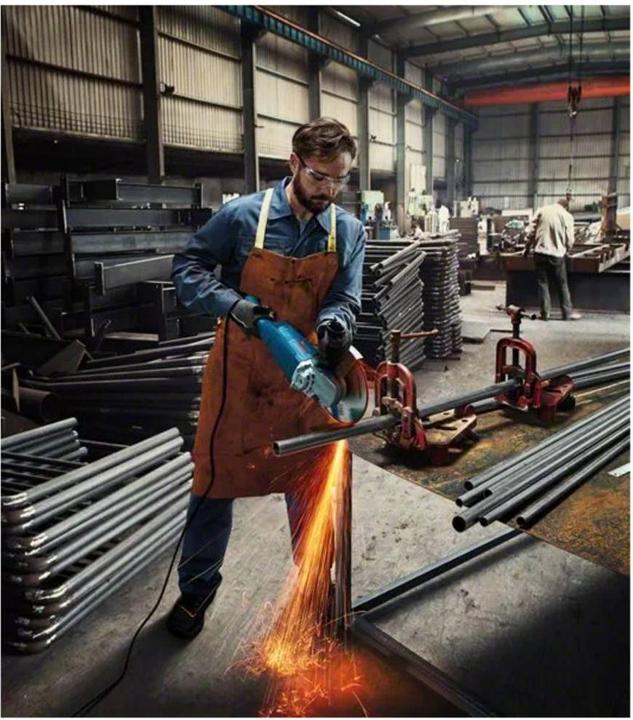 Actual product image Bosch Professional Angle grinder GWS 22-180 J Professional (180 mm)