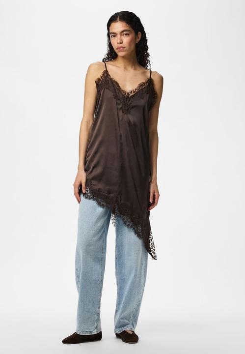Produktbild Pieces PCNOMI SATIN SPITZEN Midikleid (M)